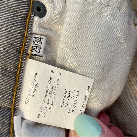 Grey Cheap Monday size 29 - Picture 3 of 4